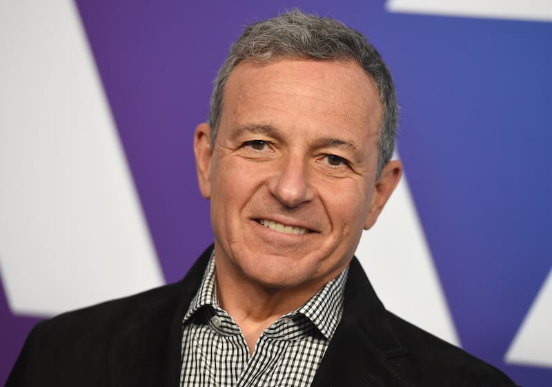 Chairman and CEO of The Walt Disney Company, Bob Iger arrives at the 91st Academy Awards Nominees Luncheon on Monday, Feb. 4, 2019, at The Beverly Hilton Hotel in Beverly Hills, Calif.
