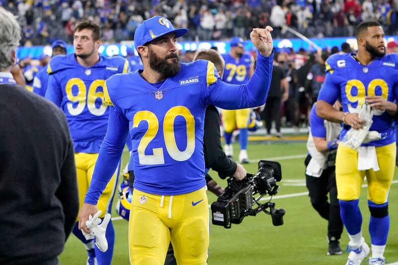 Eric Weddle and the Los Angeles Rams will play the Cincinnati Bengals in Super Bowl LVI.