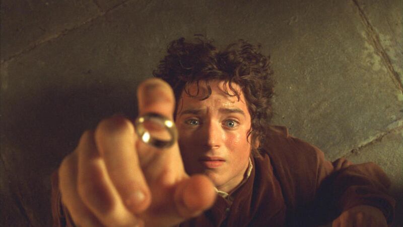 Elijah Wood played Frodo in 2001's "The Lord of the Rings: The Fellowship of the Ring."