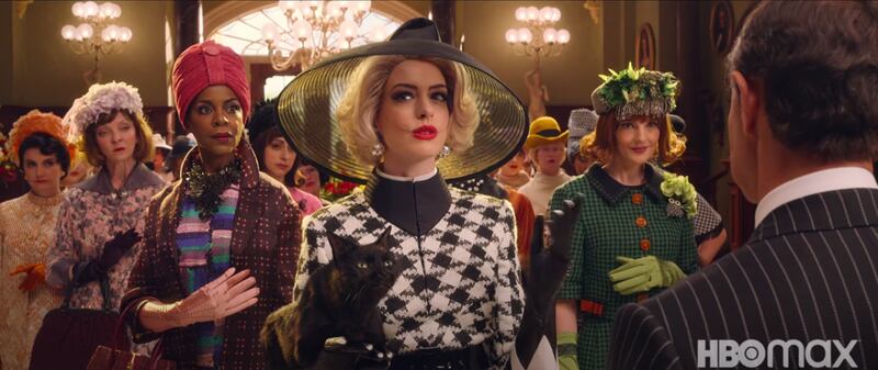 Anne Hathaway stars in “The Witches,” which will debut on HBO Max on Oct. 22.