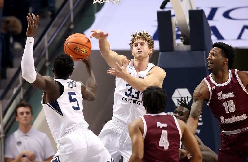 BYU’s Caleb Lohner and Gideon George are both reportedly entering the NCAA transfer portal.