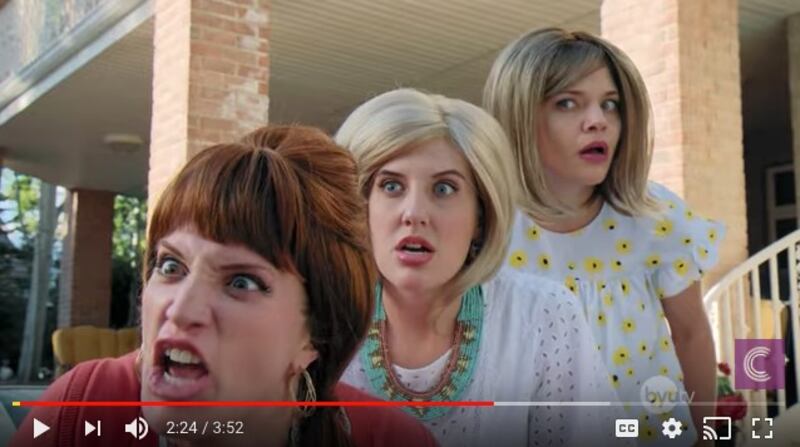 These jealous mamas get fired up in a new video by "Studio C" called "You're SO Lucky part 2."