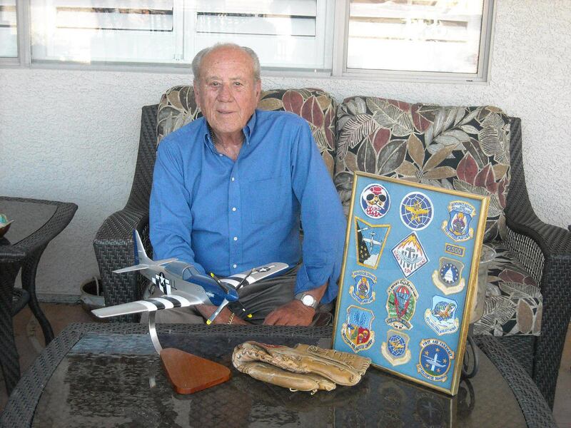 Gayl Bernhardt sits in his Green Valley, Ariz., home on March 11, 2011. Bernhardt, then 28, was among the first forward air controllers to arrive in Vietnam in 1963.