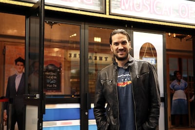 Utahn Will Swenson stars as "Earl" in "Waitress" at the Brooks Atkinson Theatre.