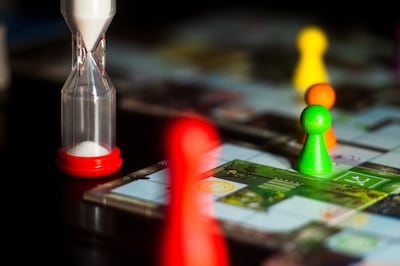 In "Magic Maze," a group of adventurers play in real-time as they try to escape the mall with their adventuring supplies.