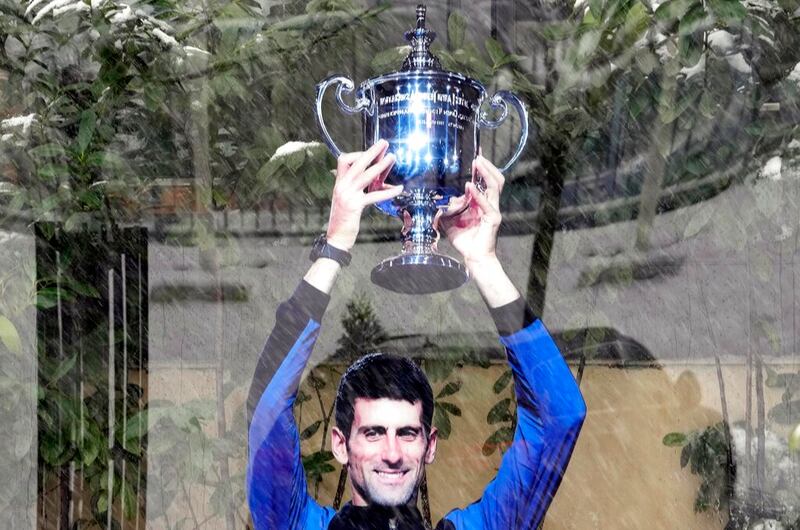 Serbian tennis player Novak Djokovic.