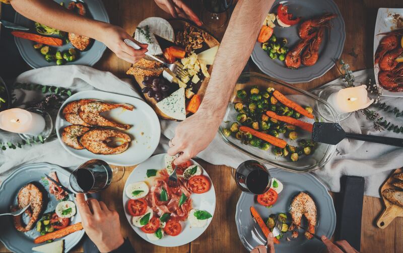 The Mediterranean diet is a way of eating that emphasizes vegetables, herbs, fruits, whole grains, nuts, seeds, olive oil and moderate portions of dairy, eggs, fish and poultry, according to the American Heart Association.