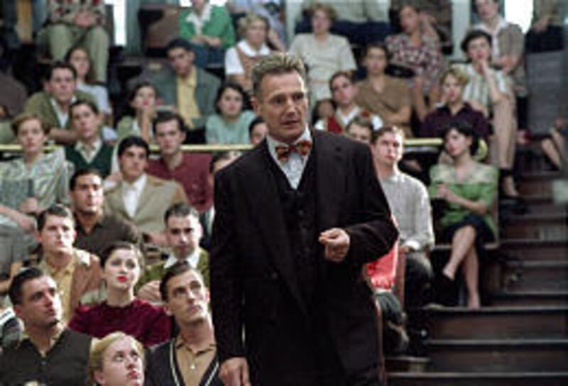 Liam Neeson stars as the emotionally detached and conflicted Alfred Kinsey, the pioneering sex researcher.