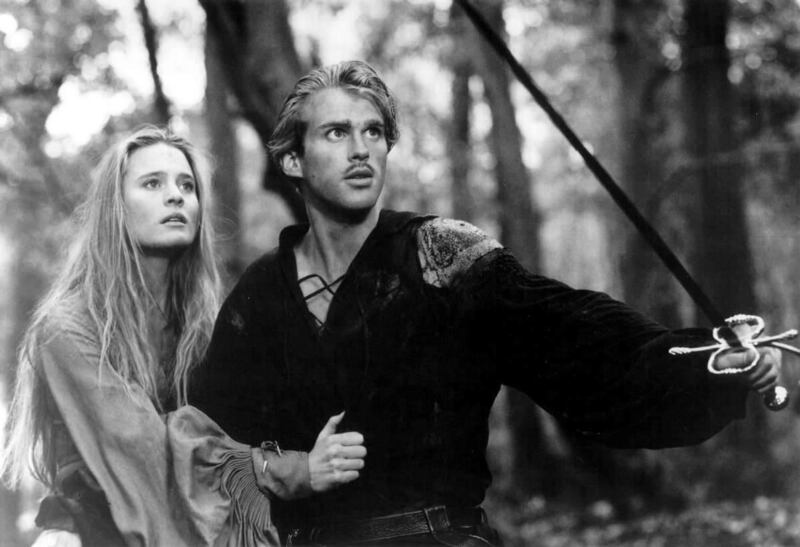 Robin Wright and Cary Elwes in "The Princess Bride."