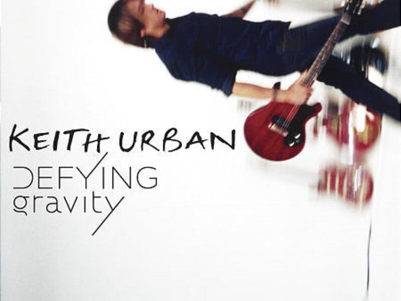 The latest CD by Keith Urban, "Defying Gravity".