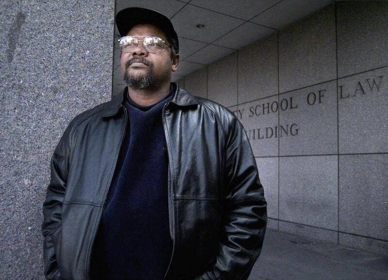 FILE - In this Nov. 13, 1998 file photo, Shabaka Waqlimi, whose legal name is Joseph Green Brown, poses for a photo in Chicago. Brown, who was  wrongfully convicted of murder in Florida in 1975, sentenced to death then released from prison 13 years later
