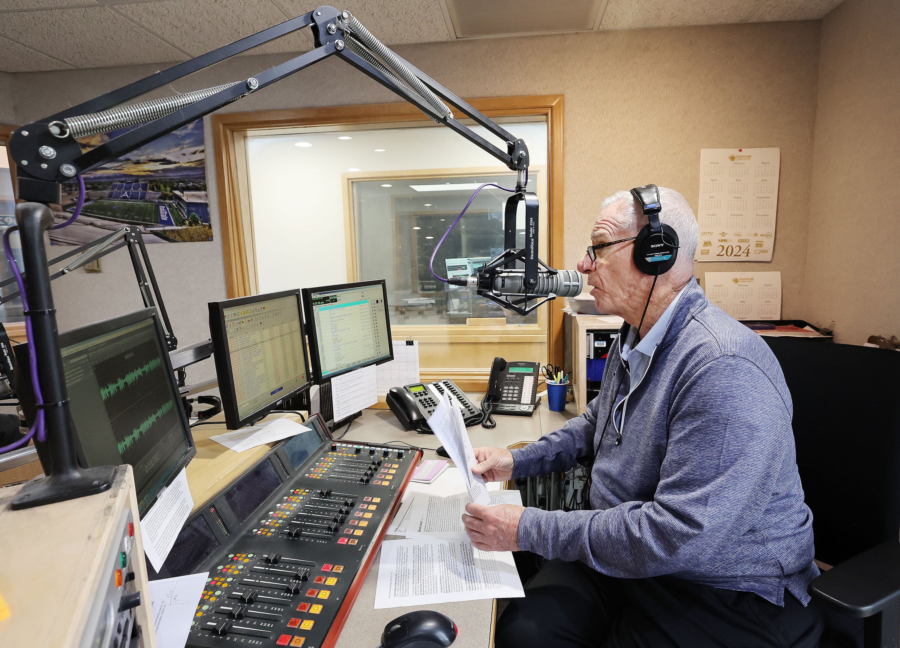 For 52 years, he's kept Aggie fans, and Cache Valley, informed and entertained - Vimarsana News