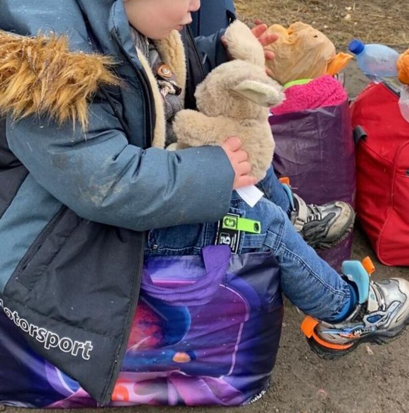 Members of The Church of Jesus Christ of Latter-day Saints in Moldova supply stuffed animals to refugee children arriving at the country.