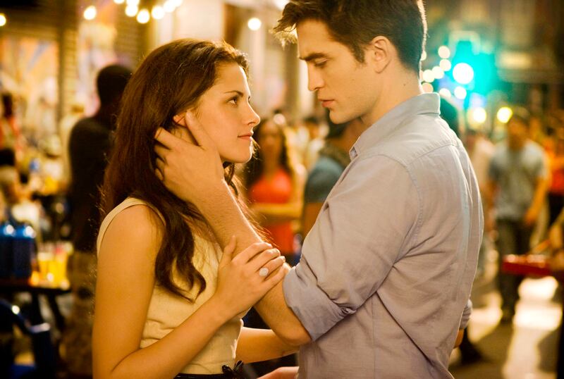 Kristen Stewart and Robert Pattinson star in "The Twilight Saga: Breaking Dawn-Part 1."