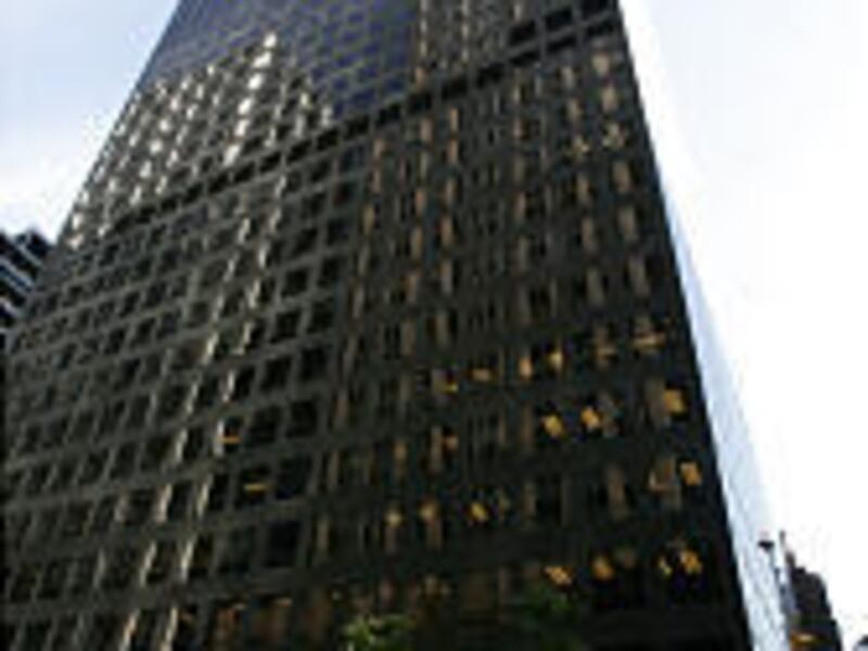 Marsh \\\\& McLennan in New York will lay off about 5 percent of its work force.