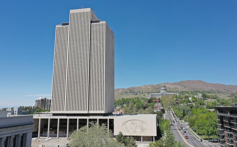 The Church Office Building in Salt Lake City.