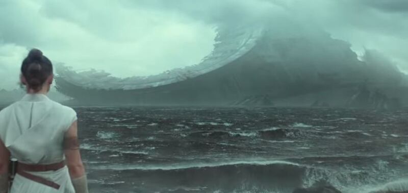 The trailer, which you can watch at the Deseret News, shows the sequel trilogy’s new characters Rey (Daisy Ridley), Finn (John Boyega) and Poe Dameron (Oscar Isaac) working together to do… something.