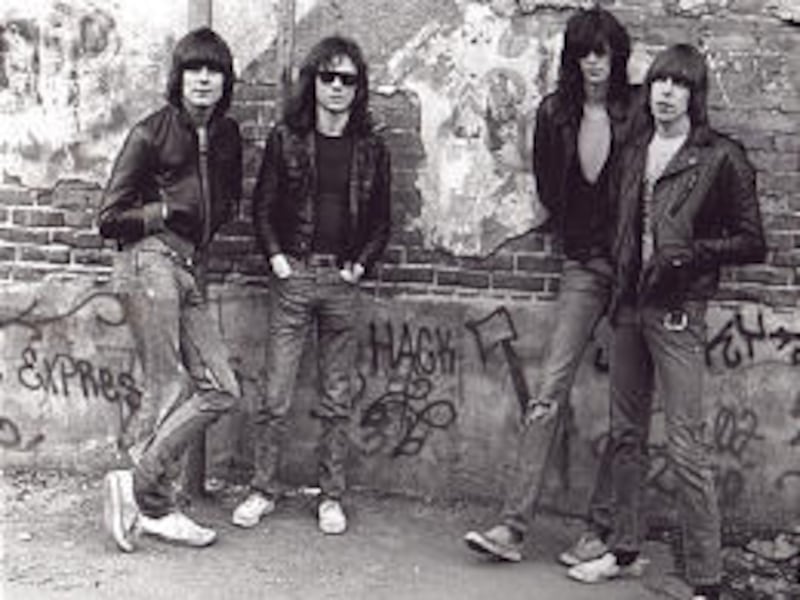 Dee Dee, left, Tommy, Joey, Johnny Ramone. A film about the band reminds us how much they are missed.