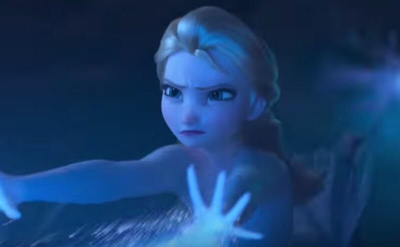 A still from the “Frozen 2” trailer.