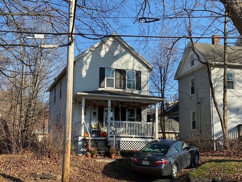A photo of my old house in South Hadley, Mass.