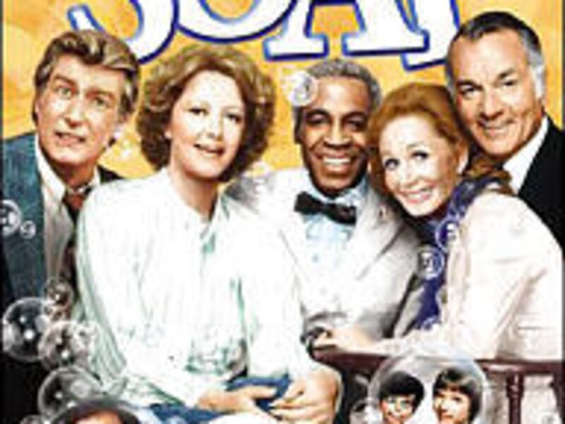 The "Soap" cast, with Billy Crystal, bottom left.