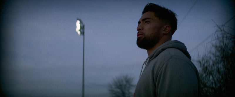 Manti Te’o in “Untold: The Girlfriend Who Didn’t Exist.”