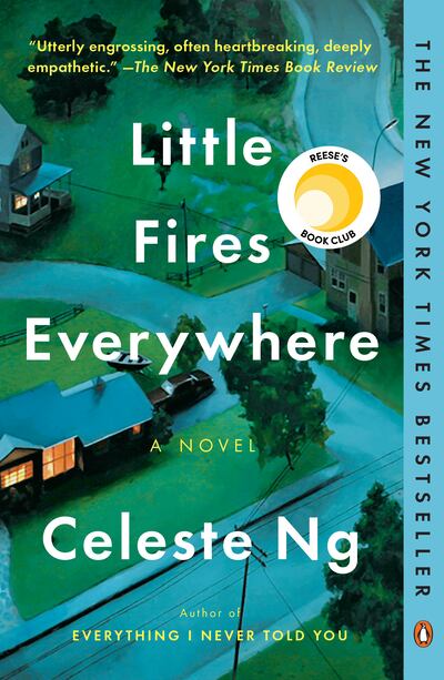 The cover of "Little Fires Everywhere" by Celeste Ng.