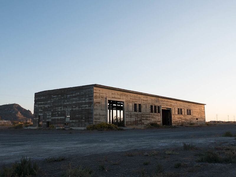 Armament and Inspections Building housing William Lamson's "Mineralogy" 2017.