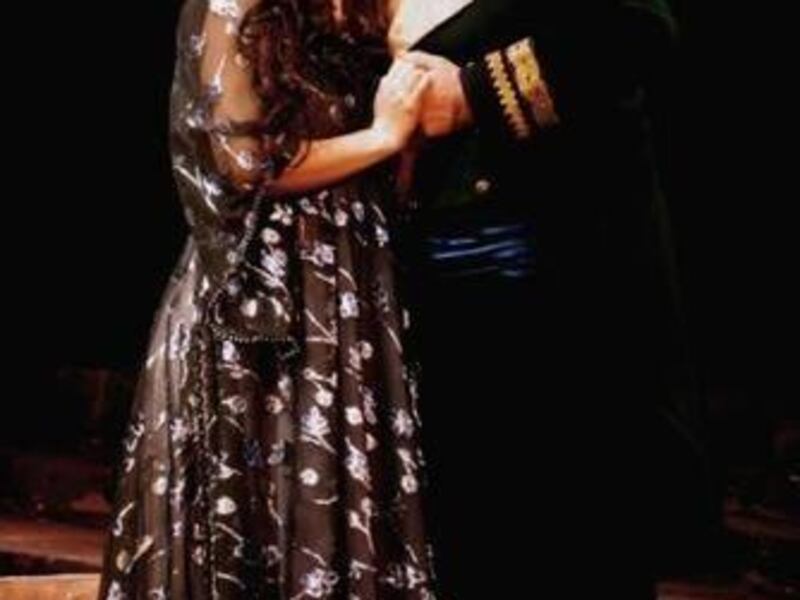 Anya Matanovic as Pamina with Robert Breault as Tamino.
