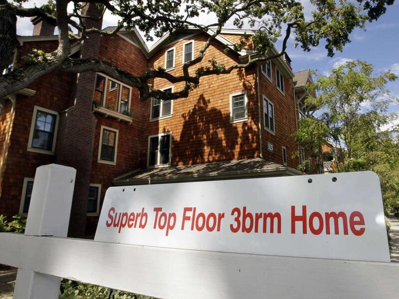 In this August photo, a home with a room for rent is seen in Palo Alto, Calif. While the housing market is improving, instances of potential mortgage fraud have also increased nationwide, led by huge leaps in five cities.