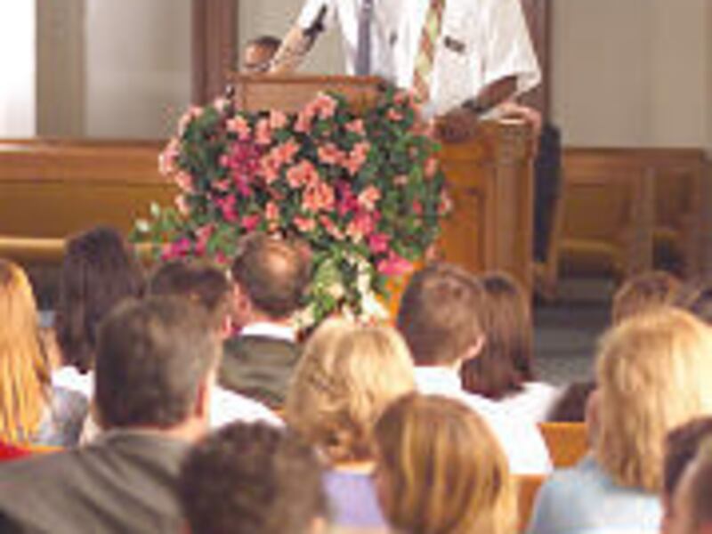 Brandon Beemer and Ty Hodges are escapees posing as missionaries in "Suits on the Loose."