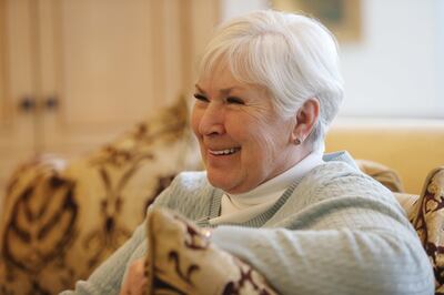 Gail Miller talks about her new book and embracing her role as a woman in business during an interview at her office in Sandy on Wednesday, March 14, 2018.