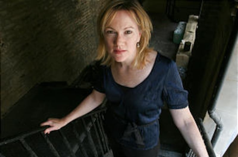 Kathleen Marshall, director and choreographer for "Grease," at New York's Brooks Atkinson Theatre.