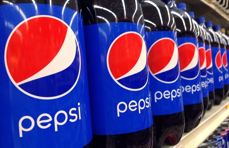20150709 FILE - In this July 9, 2015, file photo, Pepsi bottles are on display at a supermarket in Haverhill, Mass. PepsiCo reports financial results on Monday, April 18, 2016. (AP Photo/Elise Amendola, File) Elise Amendola PepsiCo, Pepsi AP JULY 9, 2015, FILE PHOTO