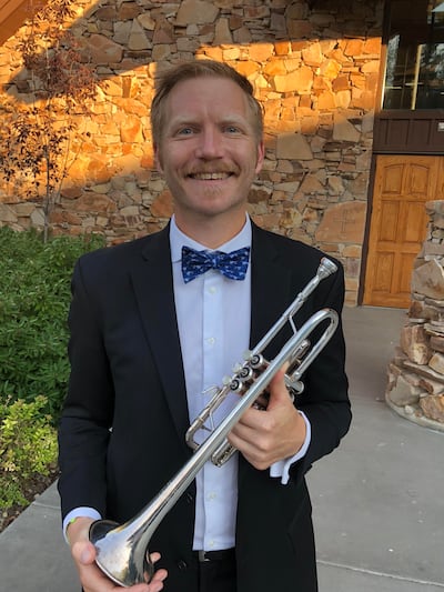 Travis Peterson has been the principal trumpet player for the Utah Symphony since January 2013.