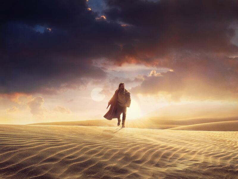 Obi-Wan Kenobi on the first official cover for the “Obi-Wan Kenobi” series.