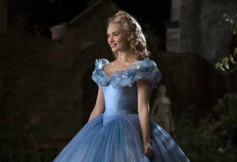 Lily James in \"Cinderella\" (2015)