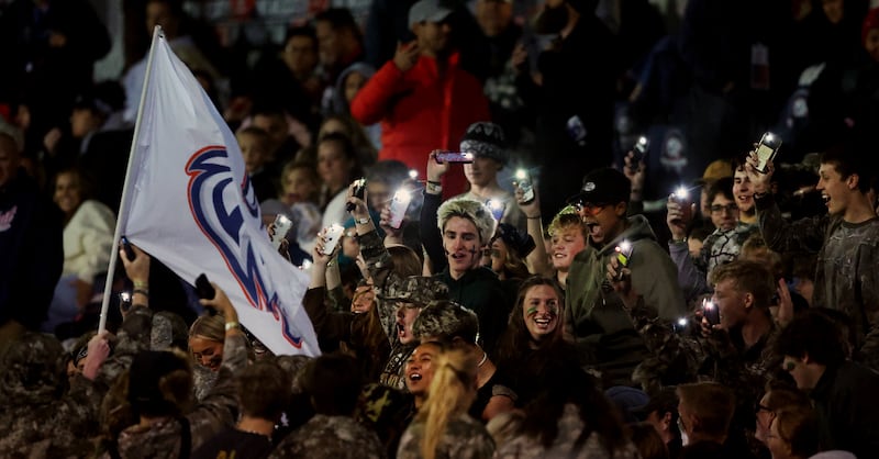 Woods Cross and Roy play football at Woods Cross on Friday, Sept. 22, 2023.