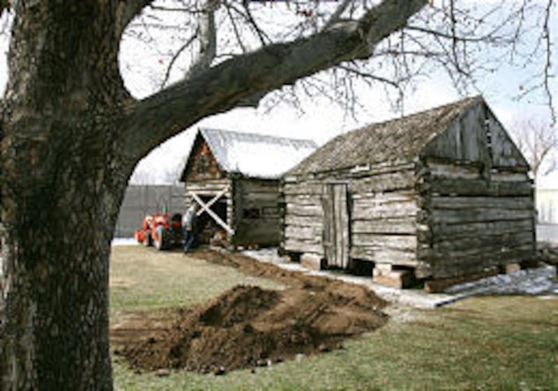 Both of the 139-year-old cabins were recently moved to an American Fork park where they will undergo renovations.
