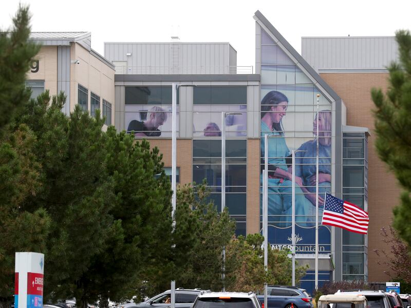 The Intermountain Riverton Hospital is pictured on Sept. 22, 2020.
