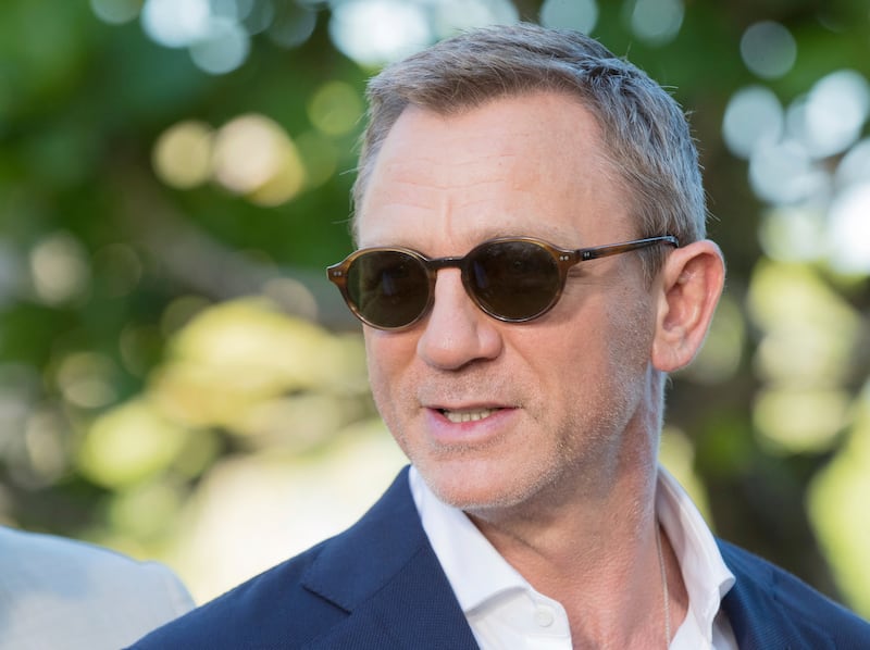 n this Thursday, Apriil 25, 2019 file photo, actor Daniel Craig poses for photographers during the photo call of the latest installment of the James Bond film franchise, in Oracabessa, Jamaica.