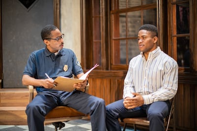 Cast members from Pioneer Theatre Company's production of "Sweat."