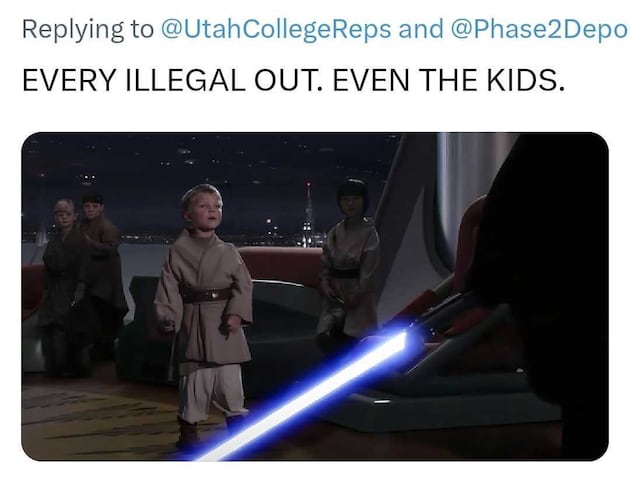 College GOP leader deletes post about deporting kids