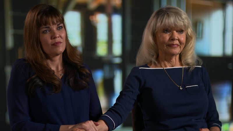 Summer Shiflet, left, and Janis Cox in “The Missing Children of Lori Vallow Daybell.”