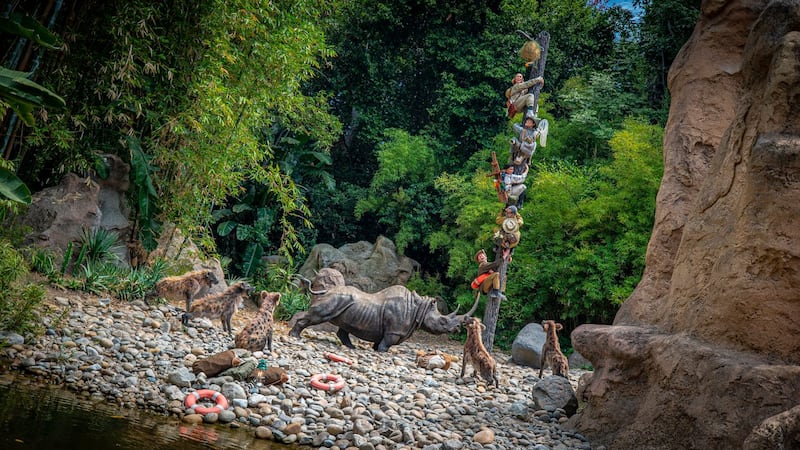 A safari of explorers from around the world finds itself up a tree after the journey goes awry on the world-famous Jungle Cruise at Disneyland Park.