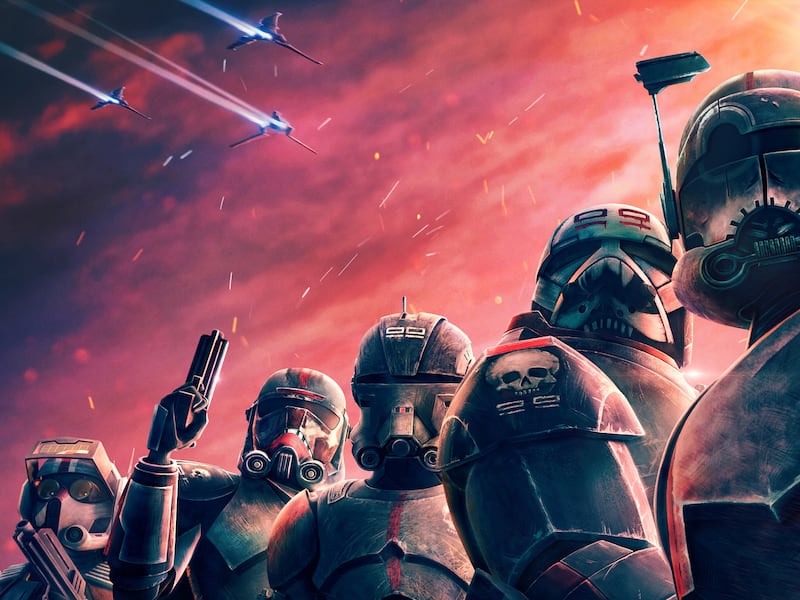 A new poster for ‘The Bad Batch’ series from Disney+. ‘Star Wars: The Bad Batch’ is coming soon.