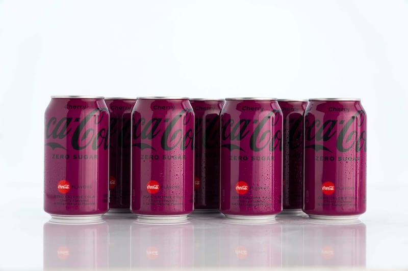 Photo of new Coca-Cola cans.