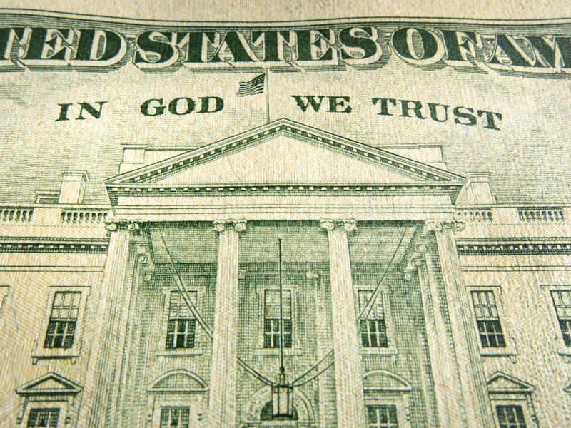 The motto In God We Trust has been on paper currency for 60 years.