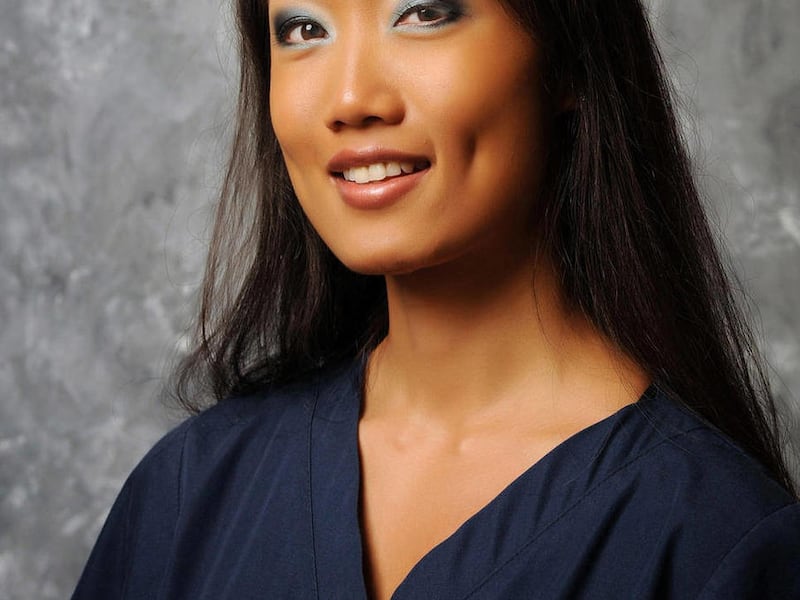 This August 2008 photo released by Horizon Eye Specialists & Lasik Center shows Rebecca Zahau, also known as Rebecca Nalepa, 32. Nalepa, the girlfriend of Arizona pharmaceuticals tycoon Jonah Shacknai, was found dead last week hanging nude from the second