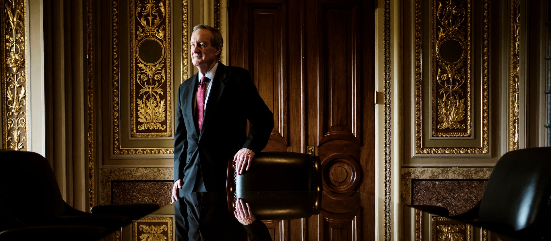 U.S. Sen. Mike Crapo, R-Idaho, poses for portraits in the Capitol Building in Washington, D.C., on May 10, 2023.